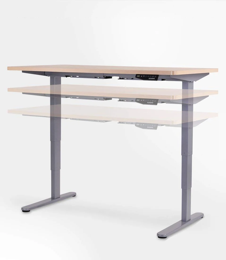 Bureau électrique réglable en hauteur